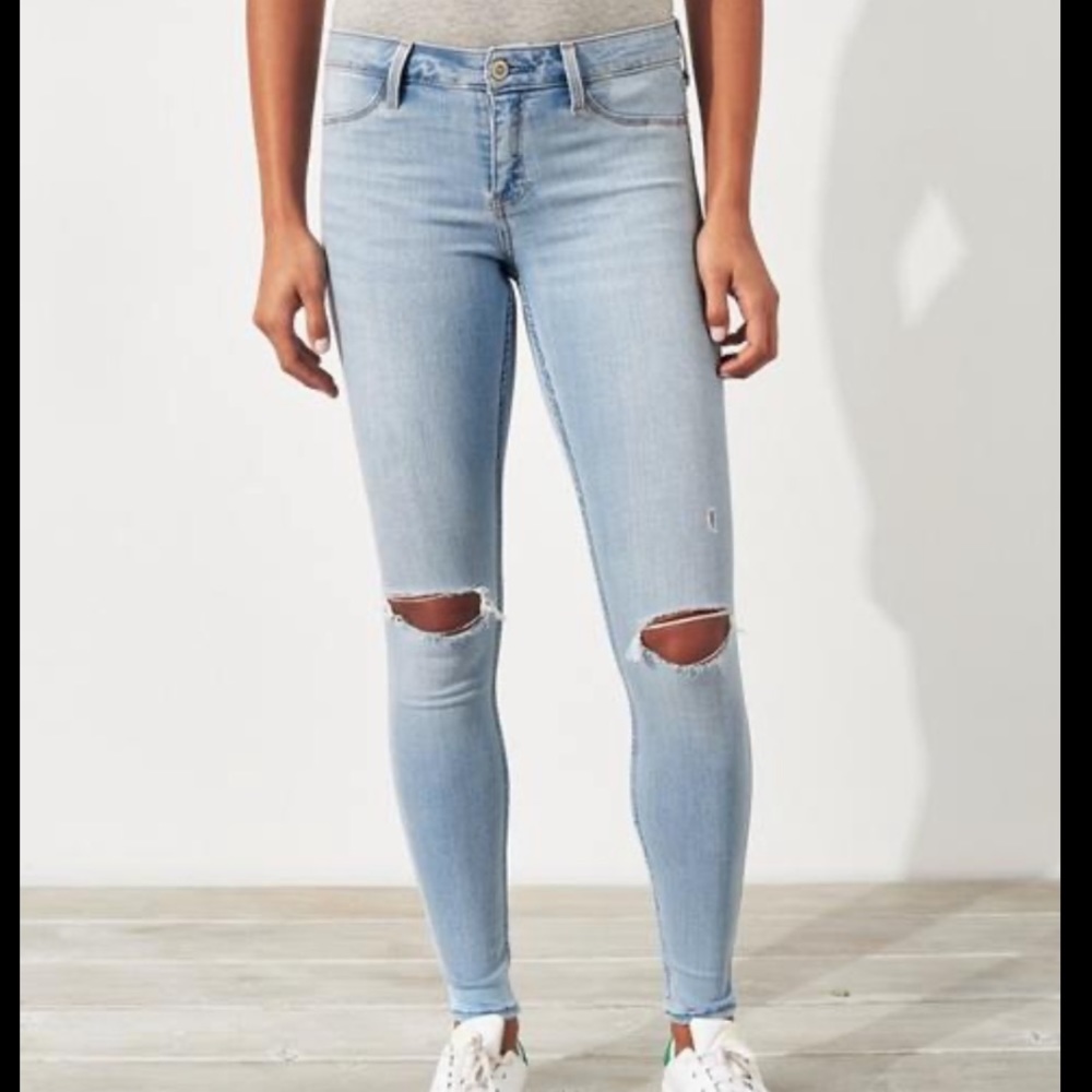 Low-Rise Jean Leggings Advanced stretch